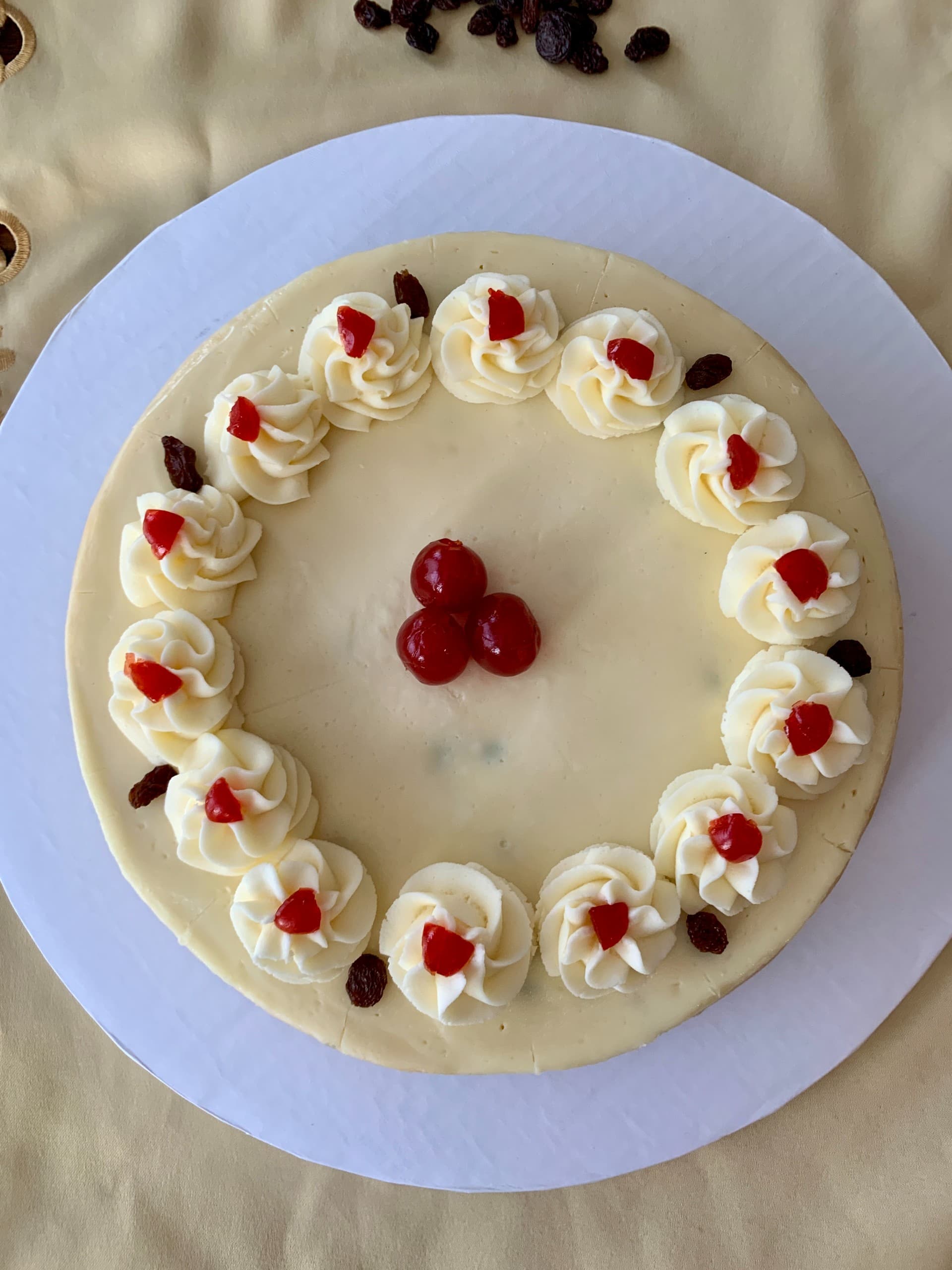 Rum & Raisin Cheesecake