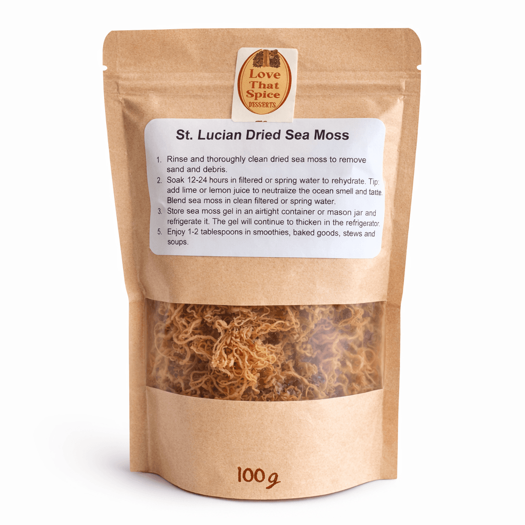 Wildcraft Golden Sea Moss – Caribbean dessert by Love That Spice Desserts, ships Canada-wide